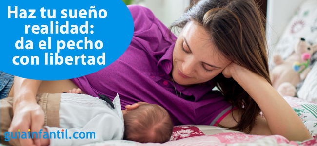 da el pecho con libertad