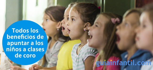 Razones para apuntar a los niños a clases de coro y canto