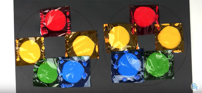 Rueda cromática de colores