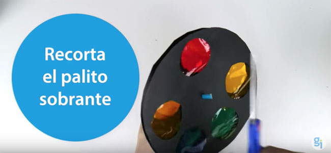 Rueda cromática divertida