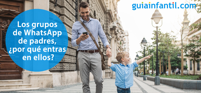 Reflexiona antes de entrar en los grupos de WhatsApp de padres