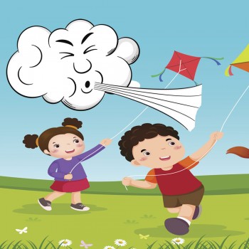 Las travesuras de los vientos. Cuento para niños sobre los cuatro vientos de la Tierra