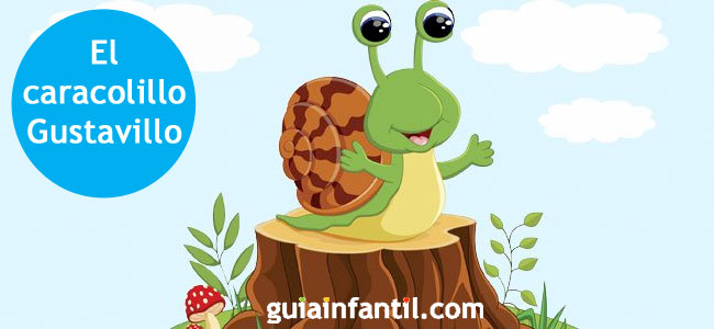 cuento para niños: el caracolillo Gustavillo
