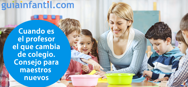 Consejos para profesores nuevos que cambian de colegio