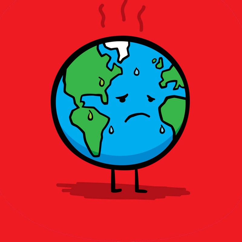 La Tierra está triste. Cuentos cortos del cambio climático para niños