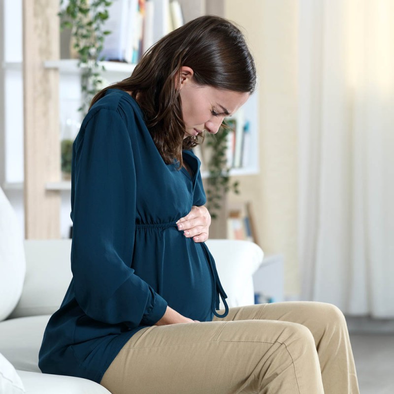 La alarma del dolor en el bajo vientre durante el embarazo