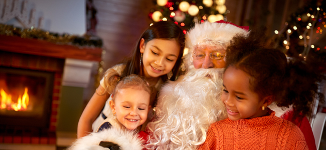 navidad amor con niños