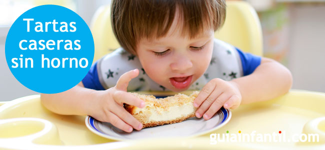 Recetas de tartas caseras y fáciles para niños