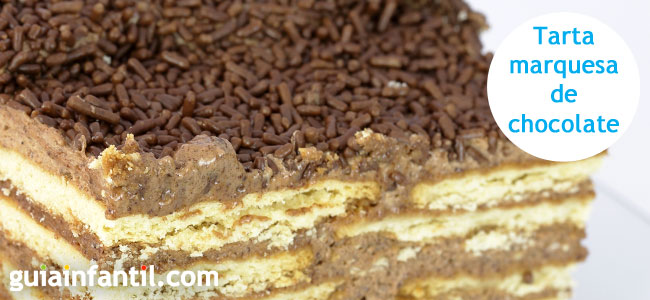 receta de tarta marquesa de chocolate