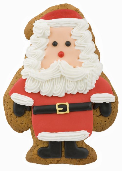 Papá Noel de galleta