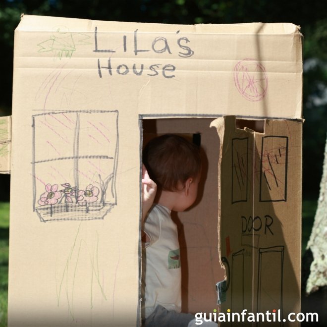 12 manualidades con rollos de papel higiénico para hacer con niños Cabaña creativo Sencillas