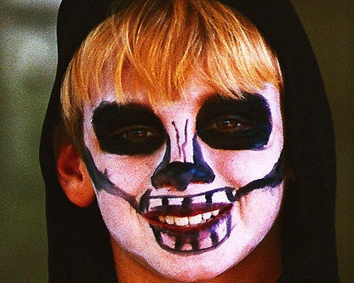  Maquillaje de Calavera o Esqueleto para Halloween