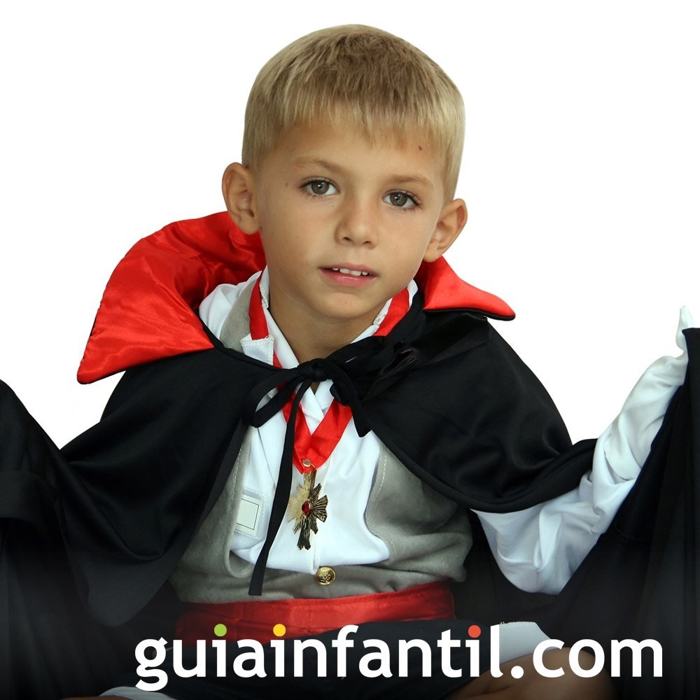 Disfraz de Vampiro o Dracula para niños