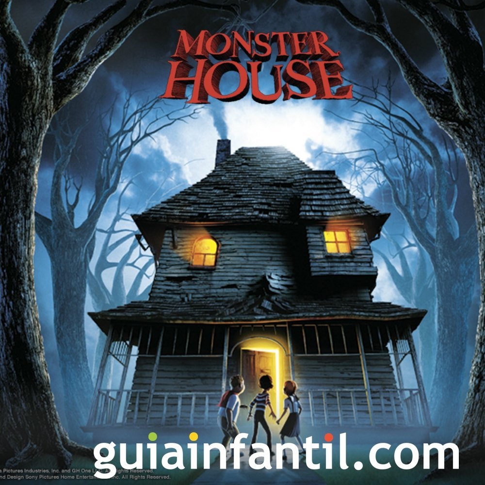 Monsters house. Película de Halloween para niños