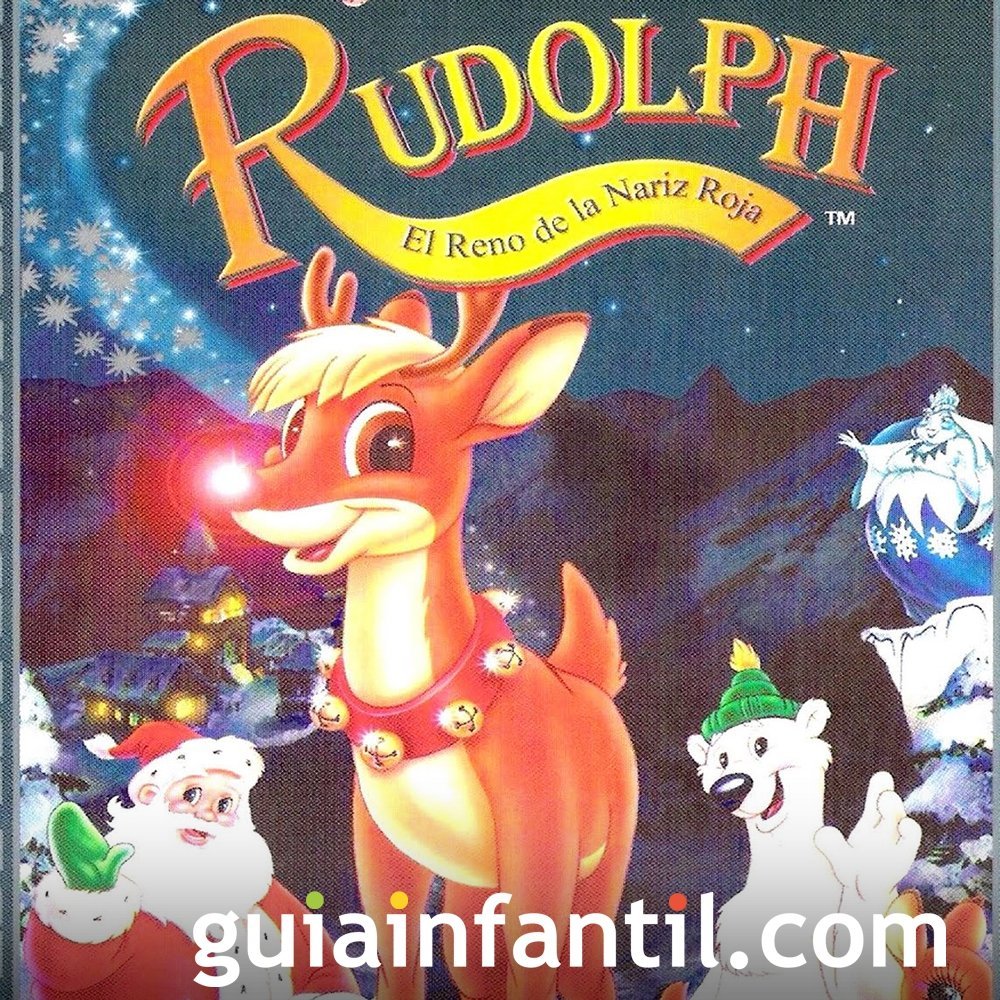 Rudolf, el reno de la nariz roja. Película para niños