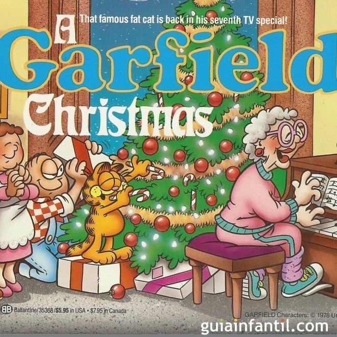 Navidad con Garfield. Película para niños