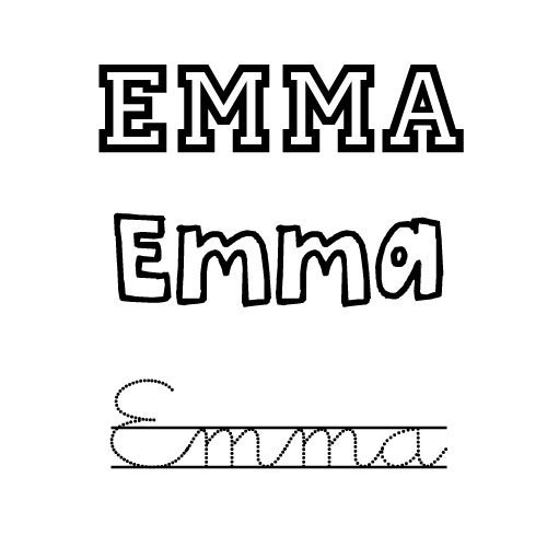 Emma. Nombre para niñas