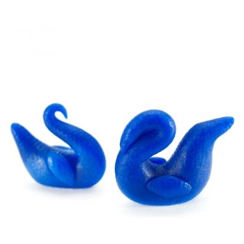 Cisne de plastilina para niños