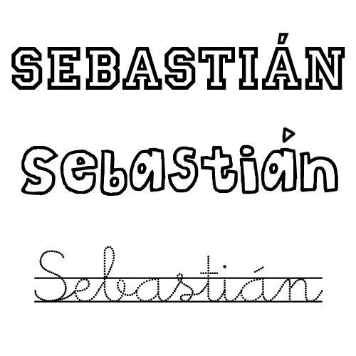 Sebastián. Nombres para niños