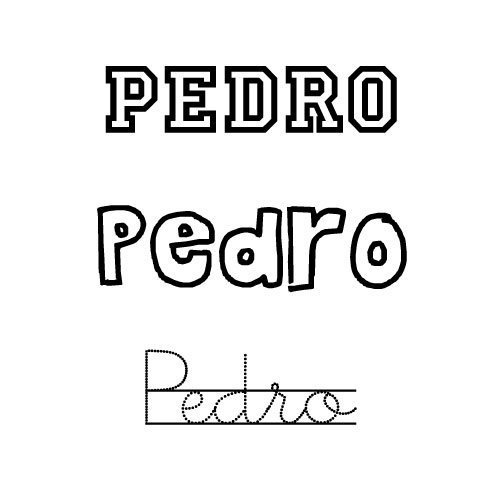 Pedro. Nombre para niño