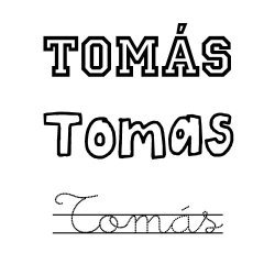 Tomas. Nombres para niños