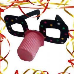 Gafas de payaso. Manualidades infantiles para Carnaval