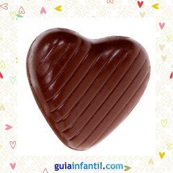 Bombones de chocolate. Recetas dulces de corazón