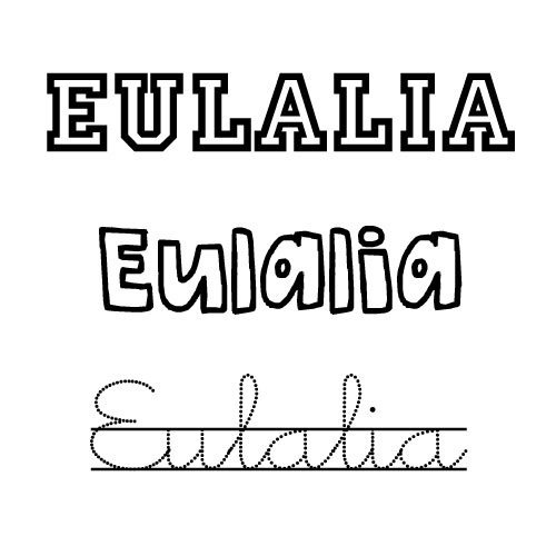 Eulalia. Nombres para niñas