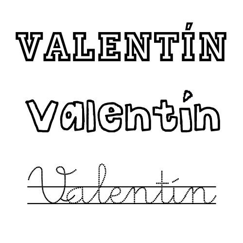 Valentín. Nombres para niños
