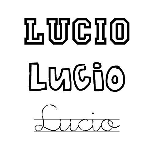 Lucio. Nombres para niños