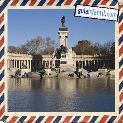 Parque del Retiro. Visitar Madrid con los niños