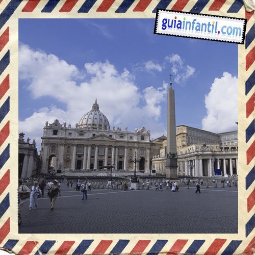 Ciudad del Vaticano. Viajar a Roma con los niños
