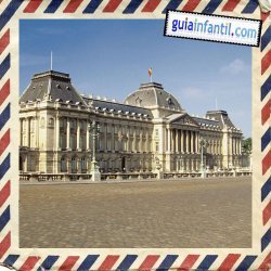 Palacio Real. Viajar a Bruselas con los niños