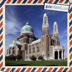 Basílica del Sagrado Corazón. Viajar a Bruselas con los niños