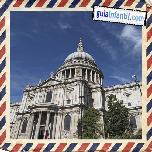 Catedral de San Pablo. Viajar a Londres con los niños