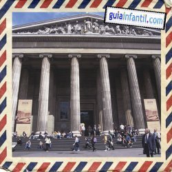 Museo Británico. Viajar a Londres con los niños