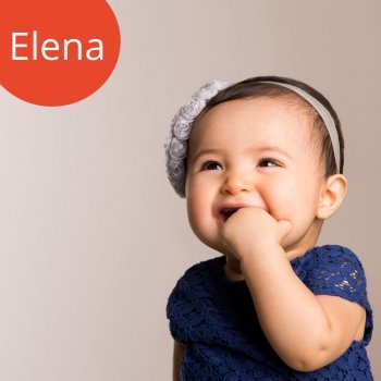 Los nombres de niñas más populares. Elena