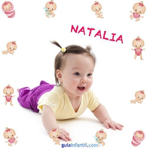 Los nombres de niñas más populares. Natalia