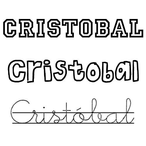 Cristobal. Nombres para niños