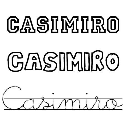 Casimiro. Nombres para niños