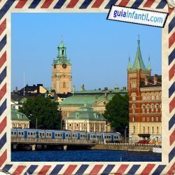 Gamla Stan, ciudad vieja. Viajar a Estocolmo con los niños