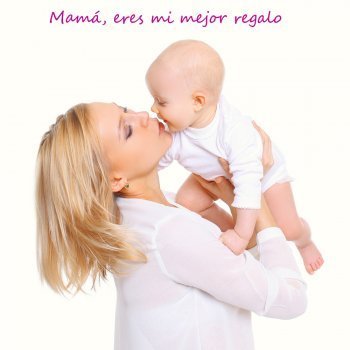 Madre con su bebé. Postales para el Día de la Madre