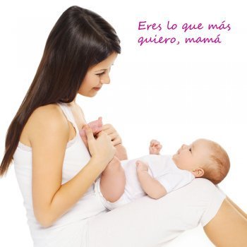 Bebé con su mamá. Postales para el Día de la Madre