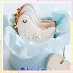Caja de galletas decoradas para regalar en bautizos
