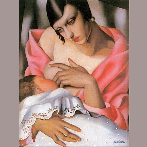'Maternidad', de Lempicka. El arte de amamantar