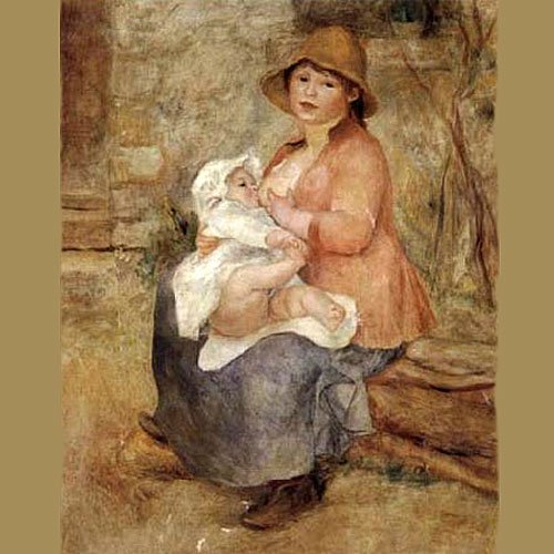 'Maternidad', de Renoir. El arte de amamantar