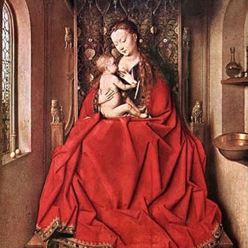 'Virgen de Lucca', de Van Eyck. El arte de amamantar