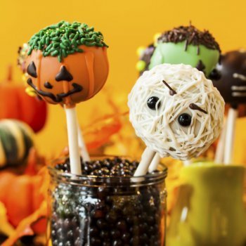 Cómo hacer cake pops de Halloween para niños