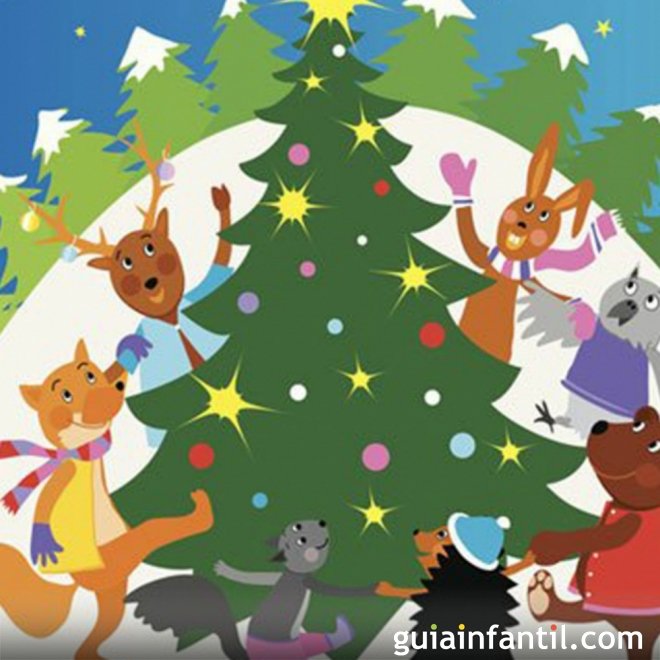 Cuento Una Navidad en el bosque con moraleja