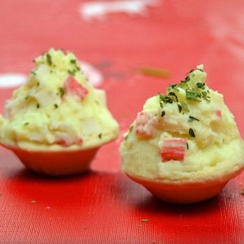 Tartaleta con forma de abeto de Navidad